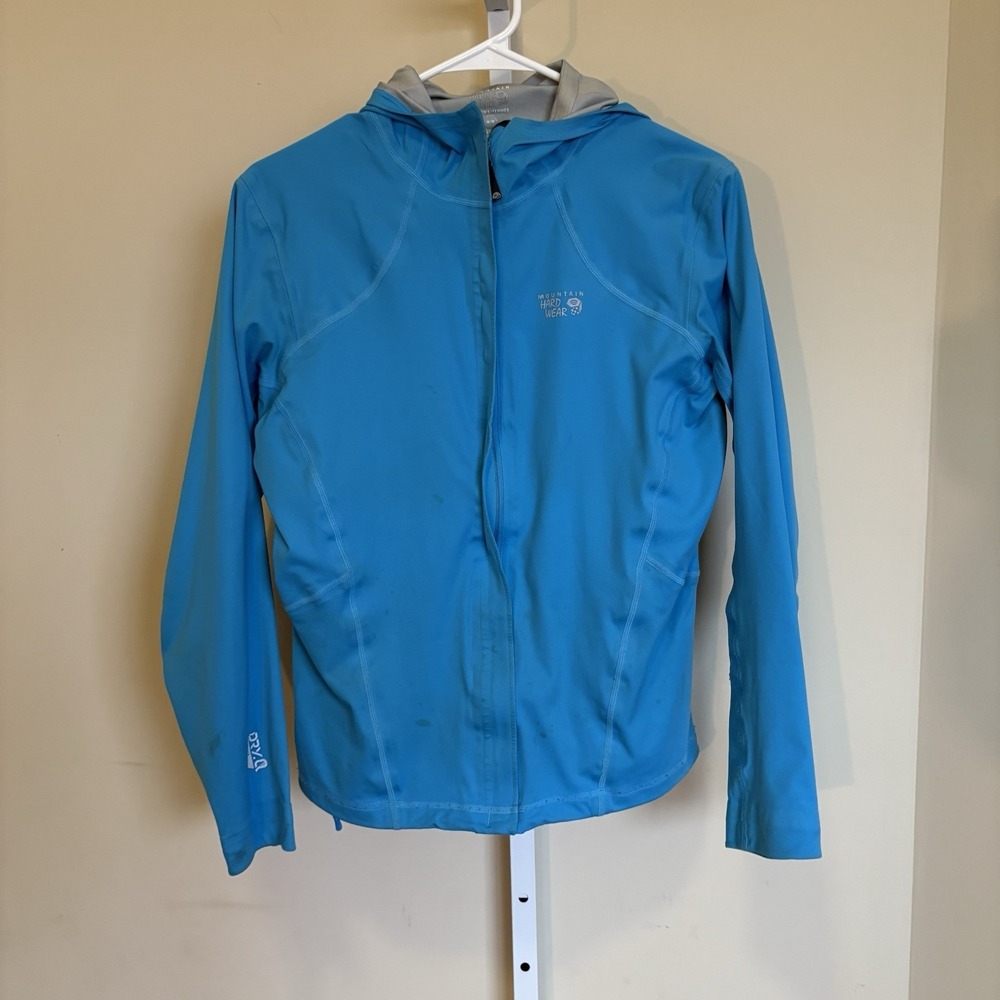 MOUNTAIN HARDWEAR EFFUSION JACKET Medium‎ gooded blue